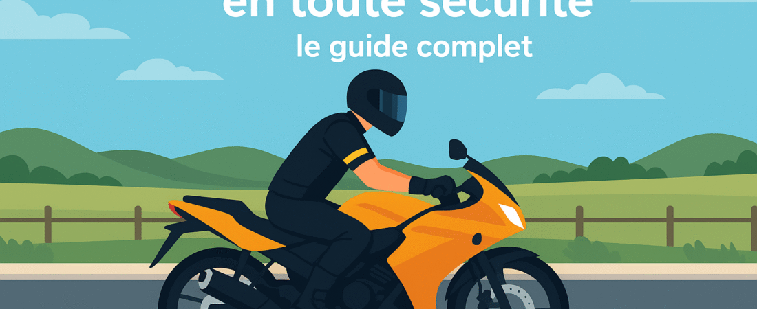 Rouler à moto en été en toute sécurité : le guide complet