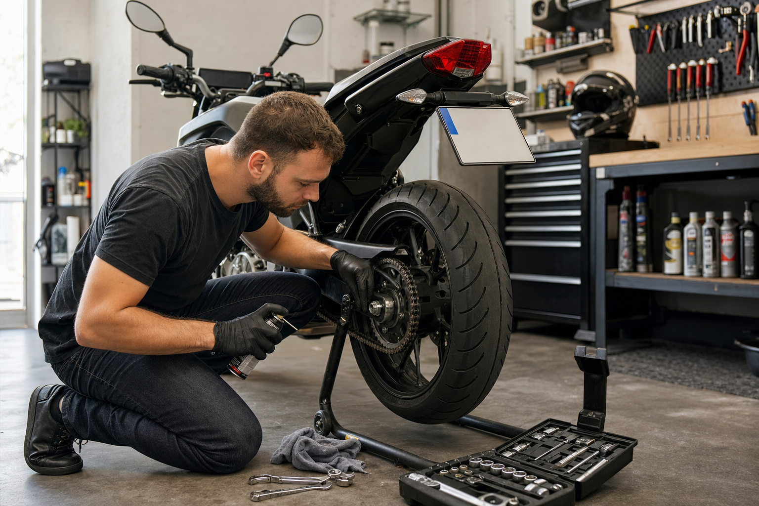 Entretien moto : la checklist complète pour entretenir sa moto soi-même